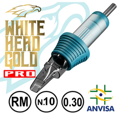 CARTUCHO WHITE HEAD GOLD PRO 1007RM 0.30MM C/ 01 UNID