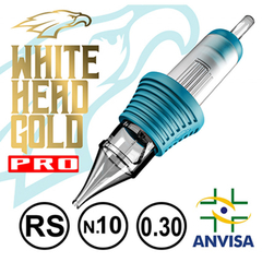 CARTUCHO WHITE HEAD GOLD PRO 1009RS 0.30MM C/ 01 UNID