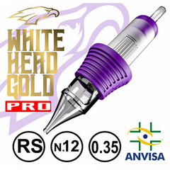 CARTUCHO WHITE HEAD GOLD PRO 1205RL 0.30MM C/ 01 UNID