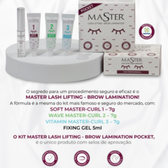 kit lash lifting master pocket