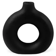 Florero circular negro - Jota de Naz