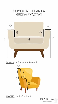 MANTA CUBRE SILLÓN 2 CUERPOS - Comprar en Jota de Naz