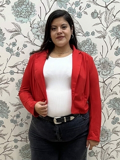 BLAZER DOMINIQUE ROJO