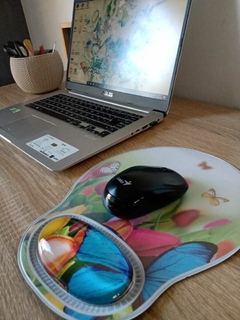 Mouse Pad con apoya muñeca de Gel Est Flores - comprar online