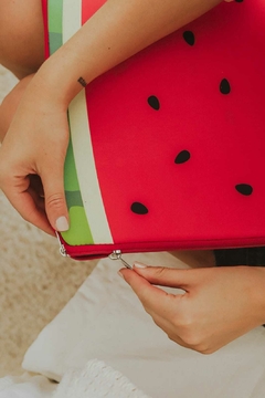 FUNDA Notebook Neoprene Est 28 Watermelon