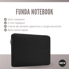 FUNDA Notebook Neoprene Negra en internet