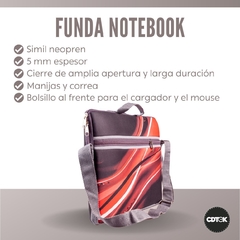 Maletin Porta Notebook 14/15.6” Neoprene con Bolsillo al frente estampado 32 - comprar online