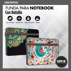 Funda Notebook con Bolsillo al frente Fucsia - comprar online