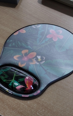 Mouse Pad con apoya muñeca de Gel Flower Power - CDTek