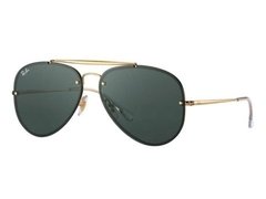 RAY-BAN RB3584N 905071 AVIADOR BLAZE - DOURADO / VERDE - comprar online