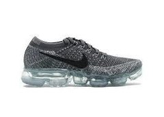 Tênis Nike Air Vapor Max Flyknit - Cinza logo Preto