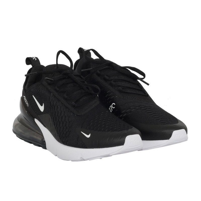 NIKE AIR MAX 270 - PRETO E BRANCO - LONDRES OUTLET