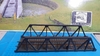 D1184 - Ponte Treliça Metalica - Marca Atlas - c/ Trilho - Produto usado, vendido no estado