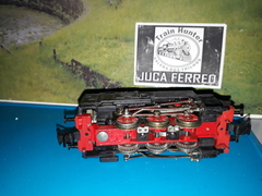 c202 - Locomotiva Fleischmann - Maria Fumaca 0-6-0 - Produto usado e antigo / Decada 89/90 na internet