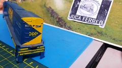 A075 - Carcaça Locomotiva U23c MRS 3067 - # 3237-1 Frateschi - Produto usado, vendido no estado - Brechó  Juca  Férreo  -  Prod. Usados Produtos " Fora de Catálogos " & Novos