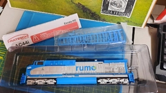 C282 - Locomotiva Ac44 ALL-Rumo - Fase 1 - 3076 Frateschi - Numeracao # 9829 - Produto NOVO e fora de catalogo na internet