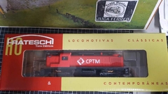 C280 - Locomotiva RS-3 CPTM vermelha - 3085 Frateschi - Numeracao # 6005 - Produto NOVO e fora de catalogo - comprar online