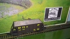 J962 - Vagao RFFSA Hae Transporte de MInério - Tremonha - Ref. 2009 - desmontado - Brechó  Juca  Férreo  -  Prod. Usados Produtos " Fora de Catálogos " & Novos