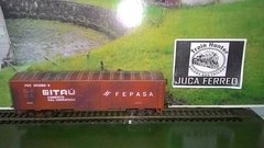 J904 - Vagao FECHADO FEPASA ITAU FRATESCHI - Ref. 2022 - Customizado - Produto fora de catalogo - comprar online