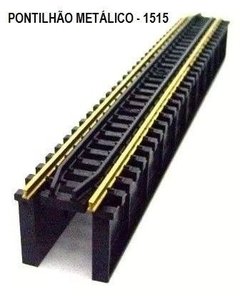D1185 - Pontilhao ( ponte ) Metalico estreita - Ref. 1515 c/ Trilho - Produto usado, em excelente estado - comprar online