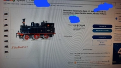 Imagem do C211 - Locomotiva vapor importada RARA " Electrotrem " - Produto usado e vendido no estado