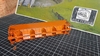 A012 - Carcaça Vagao Hopper HPT / HFT - re-pintado laranja - Frateschi - Produto usado - comprar online