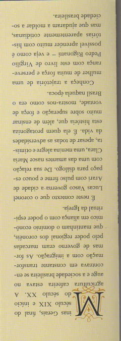 D333 - Livro - Maria Clara ~ A filha do coronel - Virgilio Pedro Rigonatti na internet