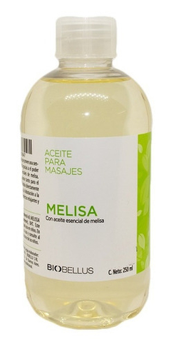Aceite para Masajes de Melisa - Biobellus 250ml