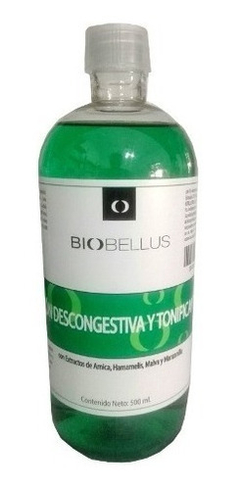 Loción Descongestiva Y Tonificante - Biobellus 500ml