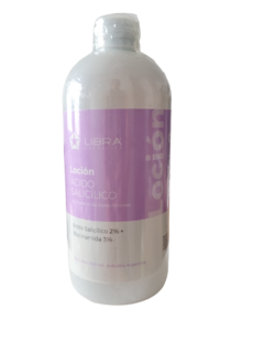 Locion con Acido Salicilico + B3 500gr. - Libra Cosmetica