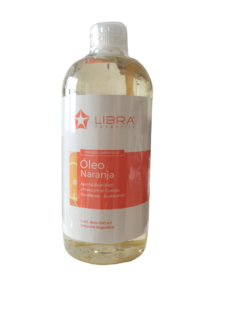 Oleo para Masajes con Aceite esencial Naranja 500gr. - Libra Cosmetica