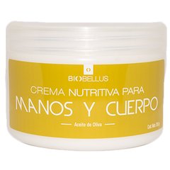 Crema para Manos Y Cuerpo con Aceite Oliva - Biobellus 250grs