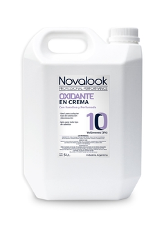 Oxidante en Crema con Keratina 10 Vol. x 5 Litros- Novalook