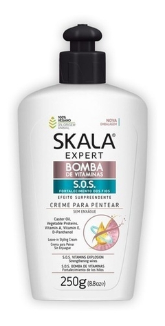 Crema Skala Mascara Vegana 3 en 1 Crema de Peinar- 250G - tienda online