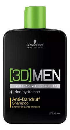Shampoo Anti Caspa 3d Men Anti Dandruff - Schwarzkopf 250ml