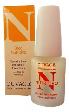 Esmalte Base Nutritiva con Oleo de Almendras 11ml- Cuvage