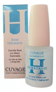 Esmalte Base Hidratante con Oleo de Palta y Omega Max 11ml- Cuvage