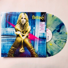 Vinilo Britney Spears Britney Usa - Vinilo Edicion Especial Limitada Color Transparente c/ Pintas Azules y Amarillas Urban Outfitters 2020 - 12 Temas - comprar online