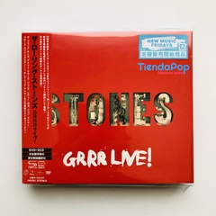 Cd + Dvd The Rolling Stones Grrr Live! Japon - Edicion Especial Limitada 2 Cds Shm - Cd + Dvd Live Digipack con Bonus Video & Bonus Tracks - 55 Temas