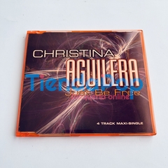 Cd Single Christina Aguilera Just Be Free Alemania - Edicion Especial Limitada Cd Maxi Single Remixes - 4 Temas