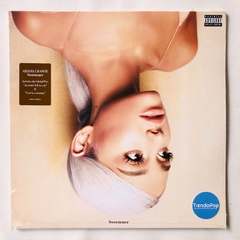 Vinilo Ariana Grande Sweetener Alemania - Vinilo Doble Color Negro Version Gatefold - 15 temas