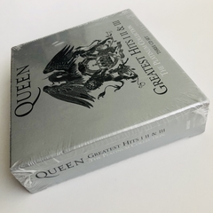 Queen Greatest Hits 1, 2 Y 3 Usa - The Platinum Collection BoxSet 3 Cds C/ Cubierta Carton - 51 Temas - Disqueria TiendaPop