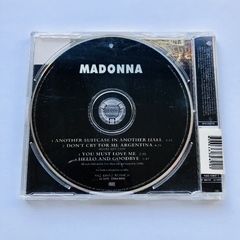 Cd Single Madonna Another Suitcase In Another Hall Usa - Cd Maxi Single - 4 Temas - comprar online