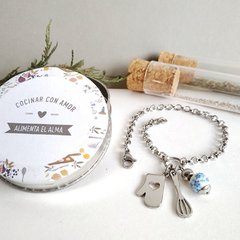 Kit Pulsera "amo cocinar"