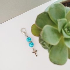 Mini llavero con latita personalizada + estampita chica - Beyou Accesorios