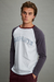 REMERA RAGLAN MANGA LARGA UNIVERSITY BLANCO - buy online