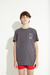REMERA ROLLING TEENS GRIS TOPO