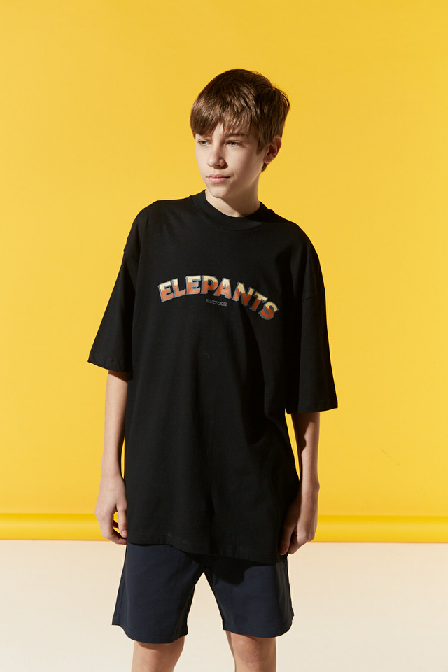 Remera Oversize con Estampa para Adolescentes Elepants Argentina