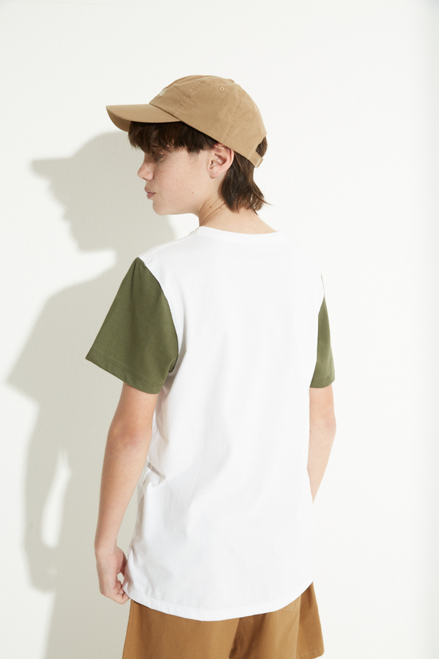 Remera Rayada Teens Blanco Compr en 3 Cuotas sin Inter s Env o