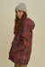 Image of ANORAK CUADROS NYLON CHOCOLATE